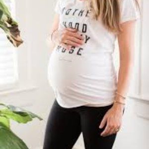 Blanqi Tops | Blanqi Motherhood Graphic T Shirt